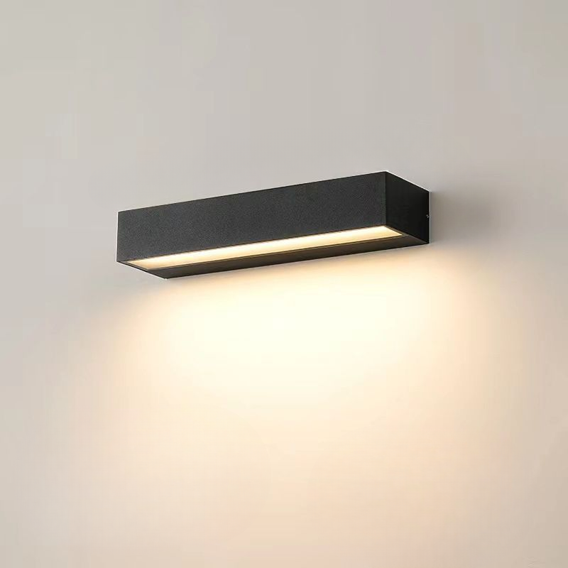 LED Wandlamp Lineair Metaal & Acryl Wit - Moderne Verlichtingsstrip 20cm 30cm 50cm Badkamer Slaapkamer Woonkamer - Spiegelverlichting Waterdicht IP44 Neutraal Warm Koud Licht