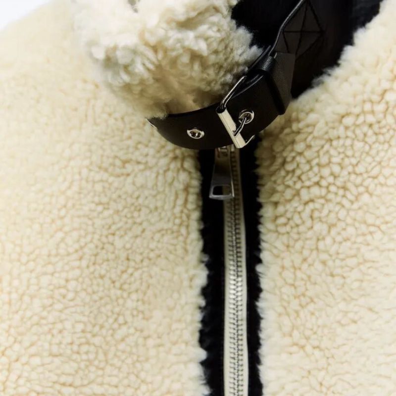 Dames Fleece Jas Warm en Comfortabel