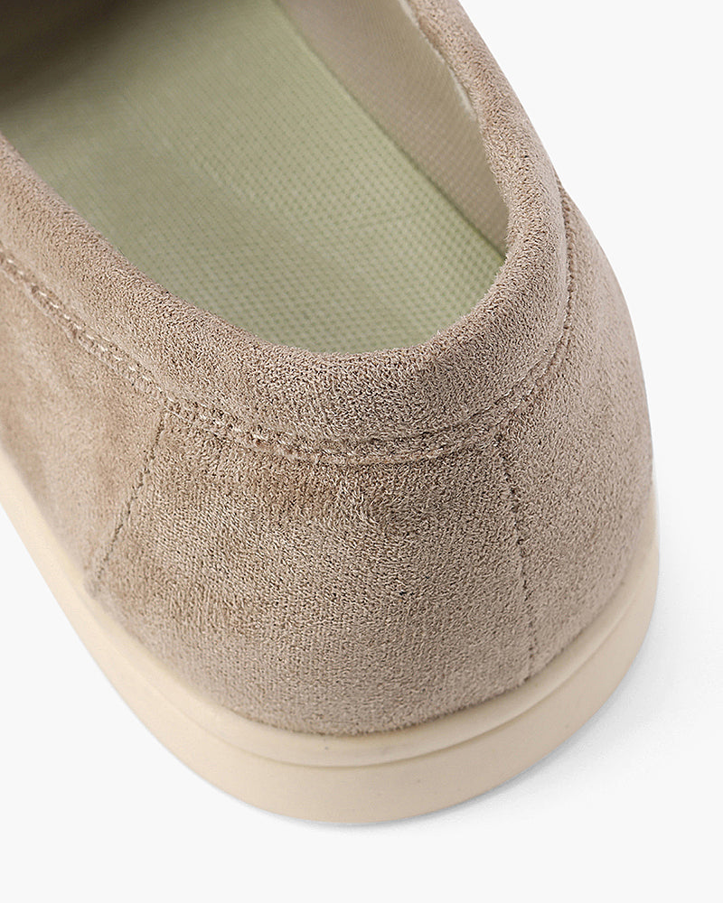 Herenschoenen Suède Loafers Elegante Zomerstijl