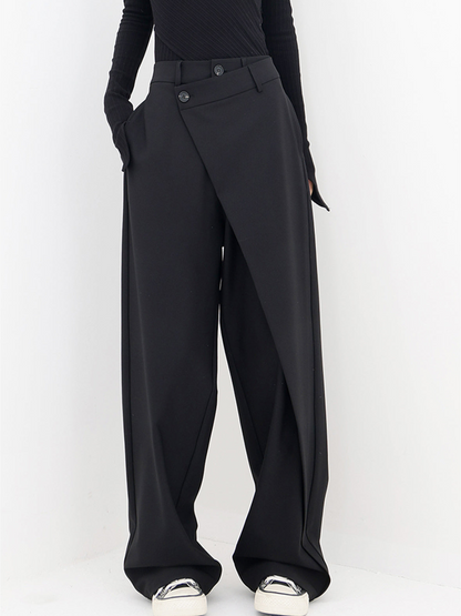Elegante Wijdvallende Broek voor Vrouw