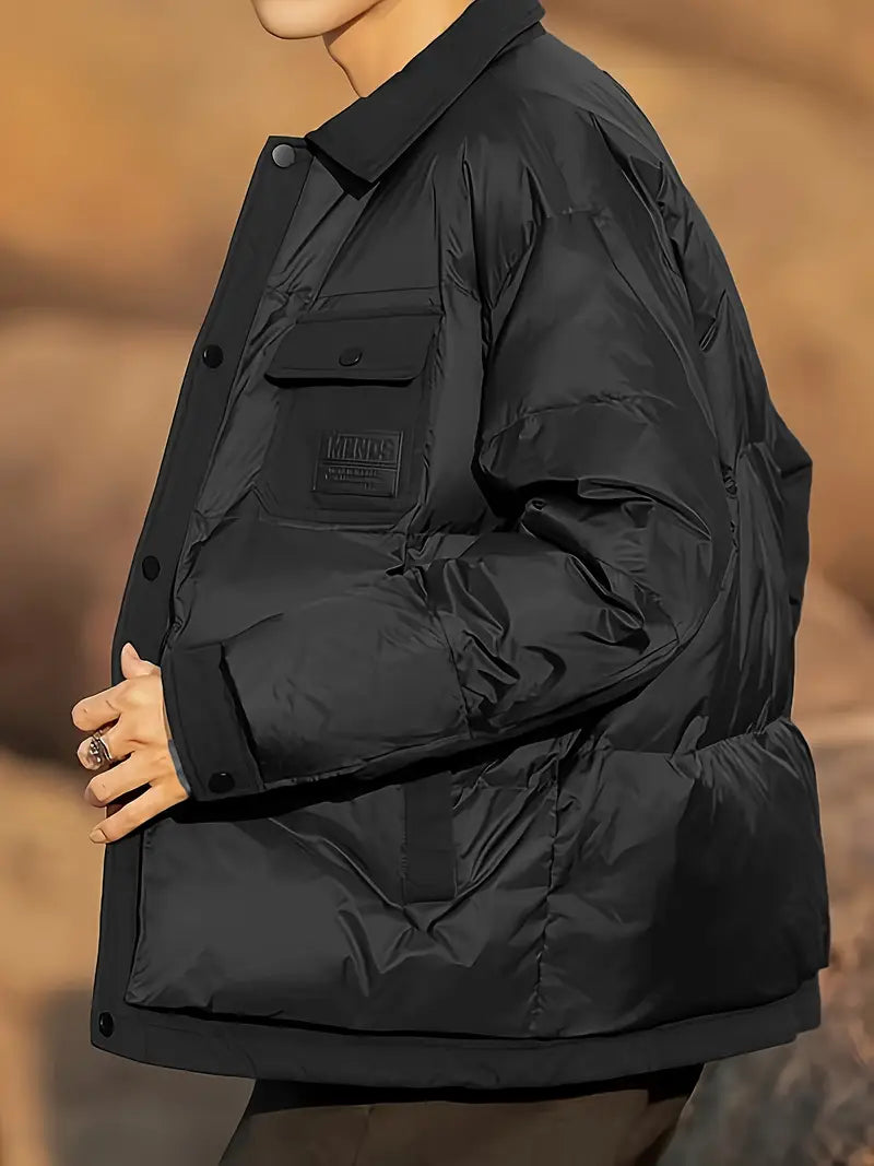 Herenshirtjas Warm Gewatteerd voor Buiten - StudioMarella