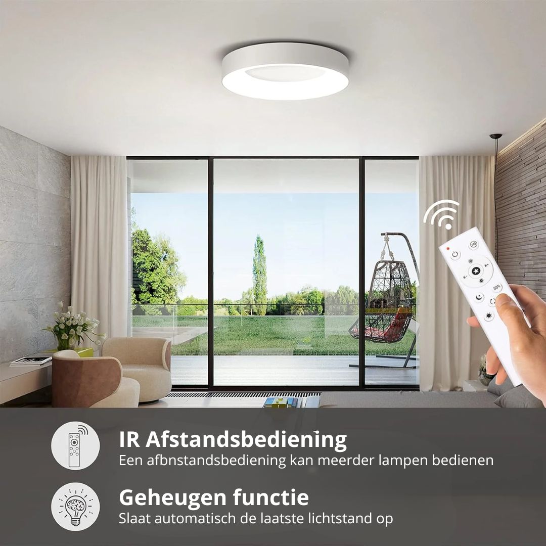 LED plafondlamp rond acryl ijzer lage ruimtes hal slaapkamer woonkamer moderne opbouwlamp minimalistische plafondverlichting
