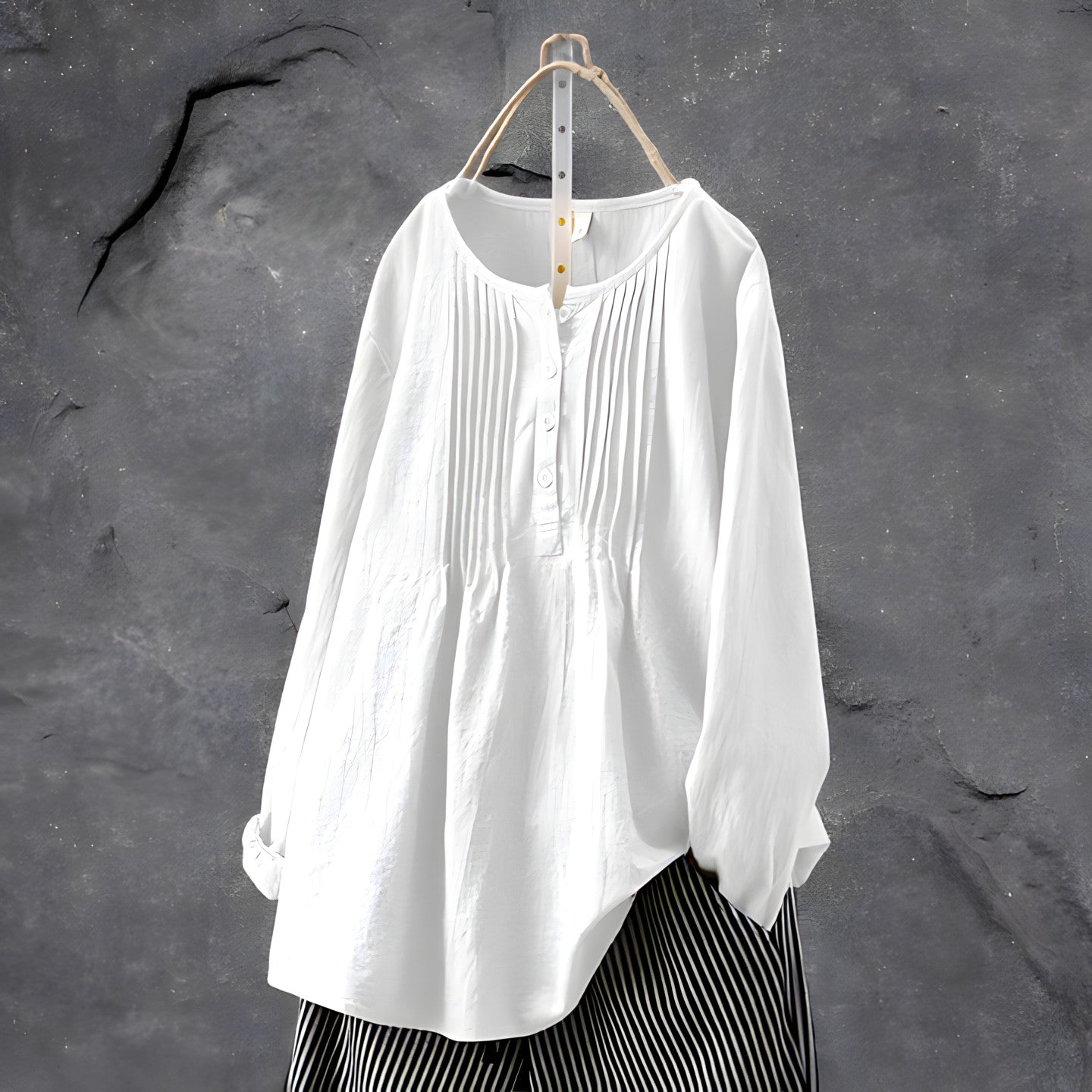Vrouwelijke Zomerjurk Losse Blouse Stijlvolle Jurk
