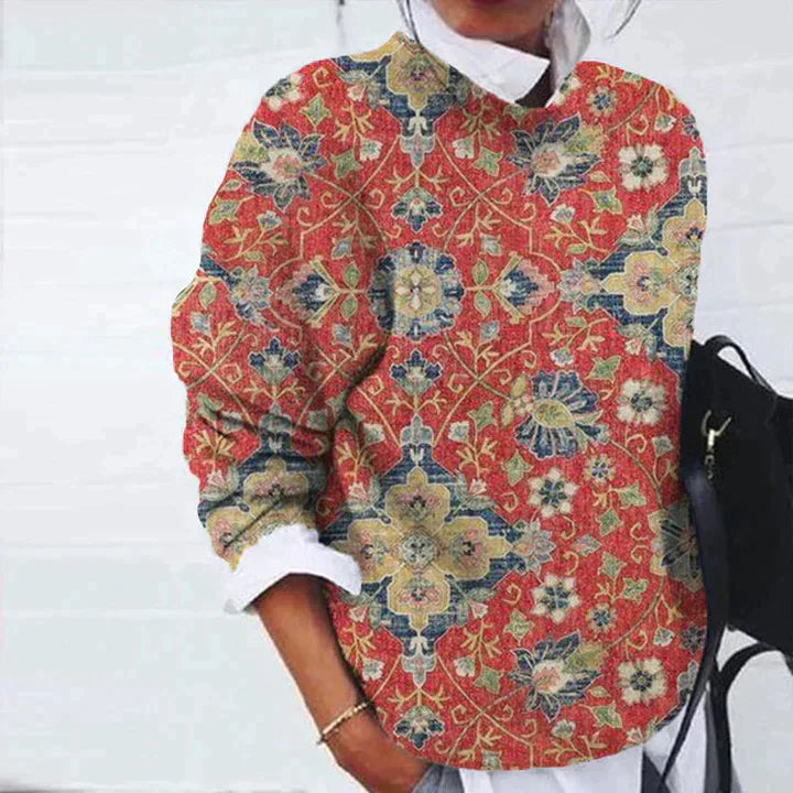 Dames Trui Leuke Print Elegante Stijl - StudioMarella