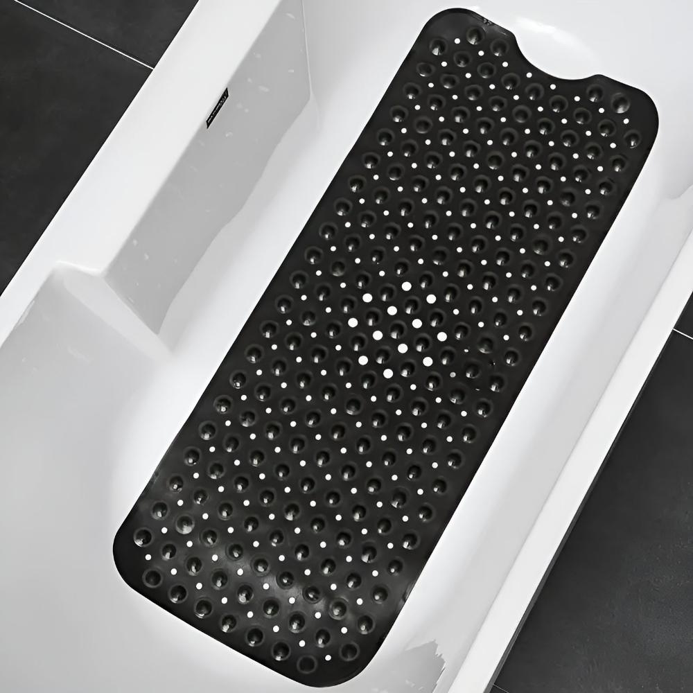 Antislip Badmatje met Zuignappen 99x40cm – Veiligheid & Drainage voor Bad en Douche