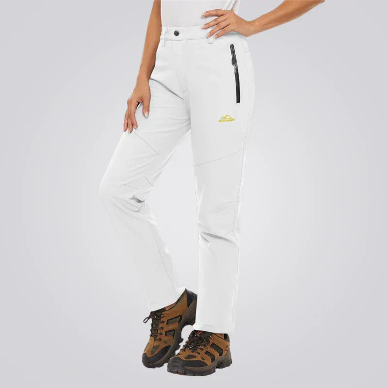 Dames Waterdichte Broek Warm Fleece Gevoerd voor Buiten