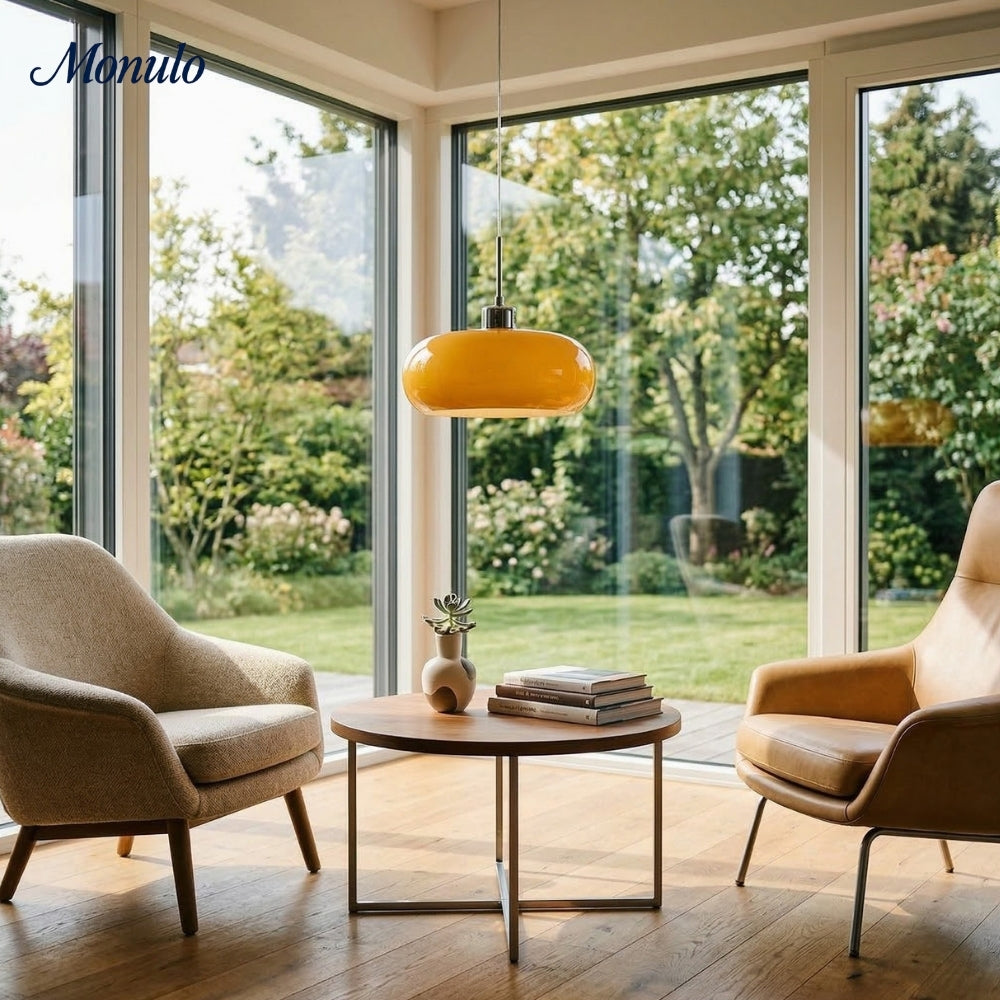 Bauhaus Glazen Hanglamp Metaal 11cm Nordic Design Eetkamer Keuken