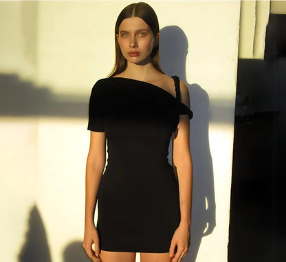 Elegante Minirok Anelle Korte Jurk
