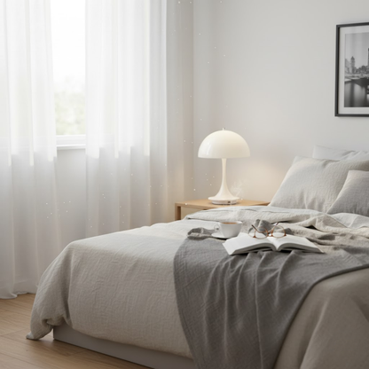 Draadloze tafellamp met LED-verlichting, oplaadbaar en Scandinavisch design