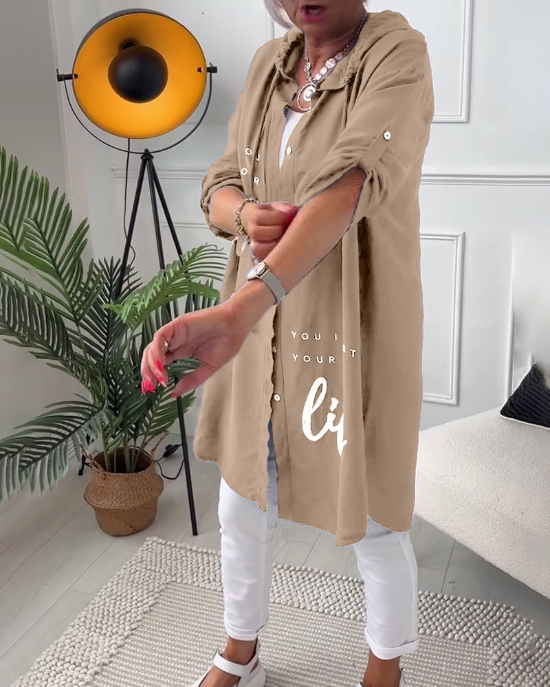 Olivia | Zachte Sweatshirt Met Capuchon Love Life