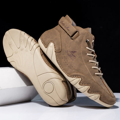 Orthopedische Schoenen Leren Comfortabel Steunzool