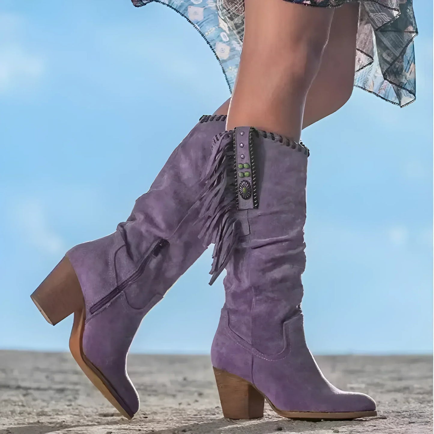 Cowboylaarzen voor Dames Western Stijl