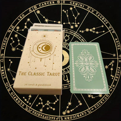 Traditioneel Tarotkaarten Set – 78 Kaarten met Symboliek en Intuïtie voor Spirituele Begeleiding en Zelfontdekking