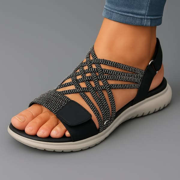 Dames Sandalen Gevlochten Comfortabele Pasvorm