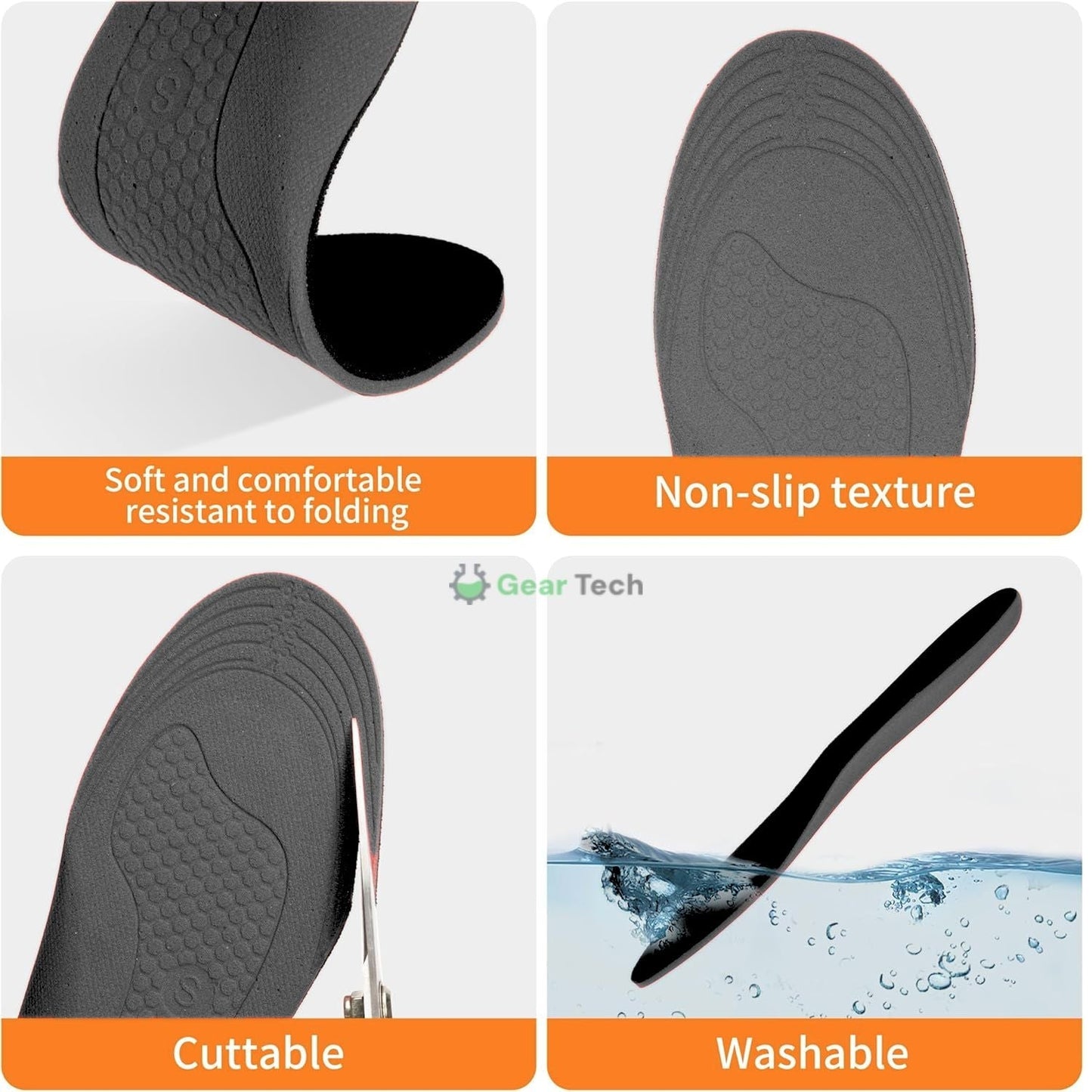 Verwarmbare Inlegzolen USB Oplaadbaar voor Werkschoenen en Laarzen