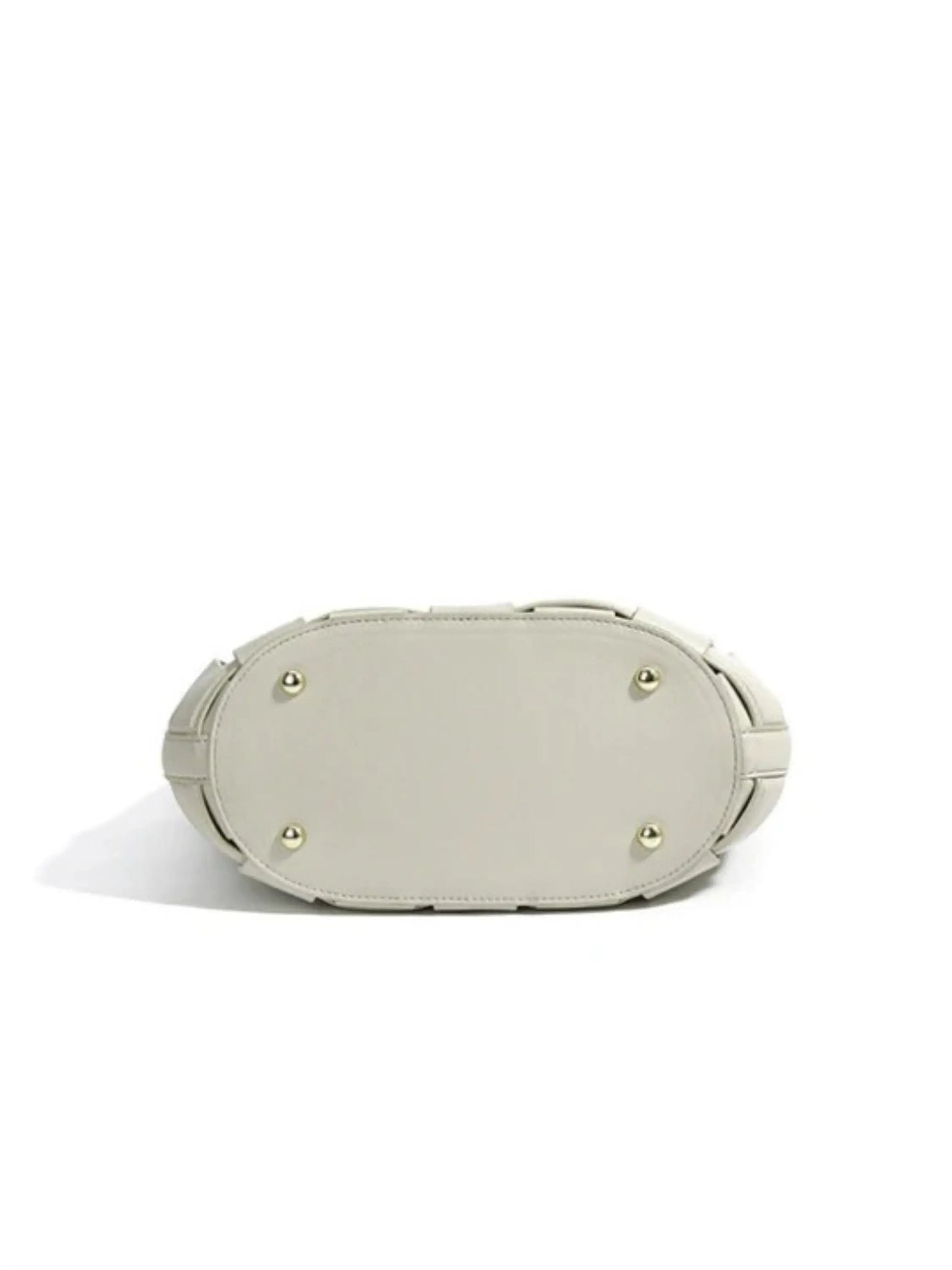 Leren Schouder tas voor Dames met Gevlochten Patroon