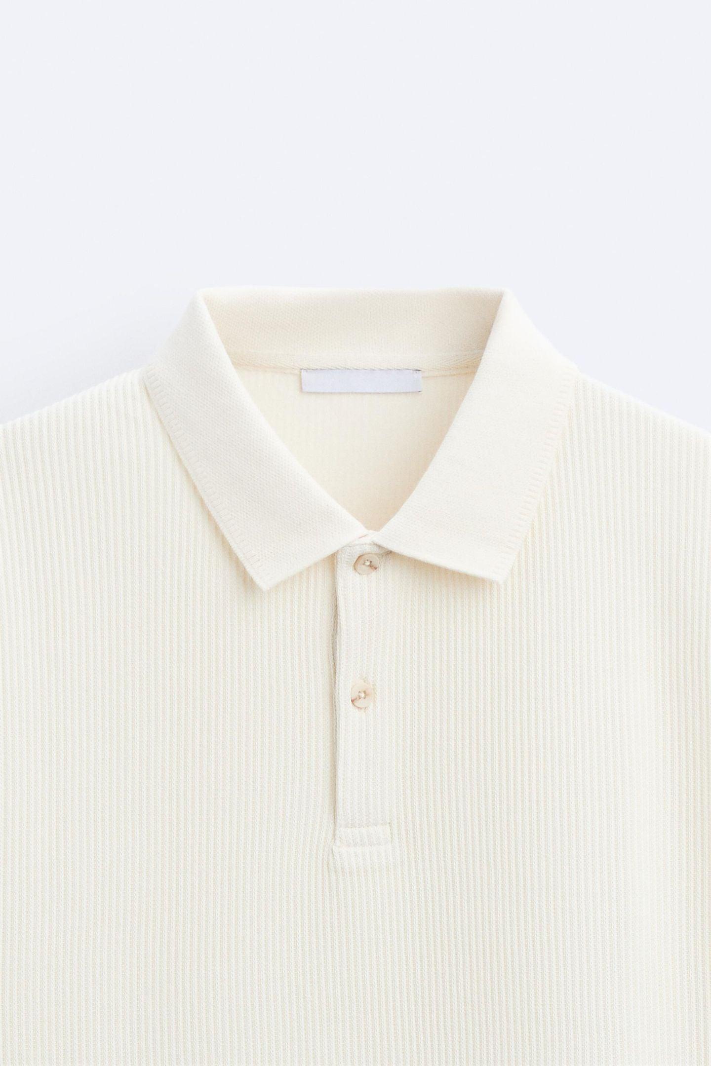 Witte Polo Korte Mouwen Heren Casual Kleding