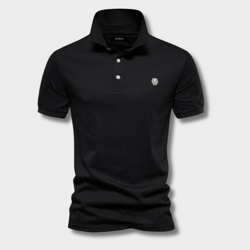 Heren Poloshirt Slim Fit Klassieke Stijl