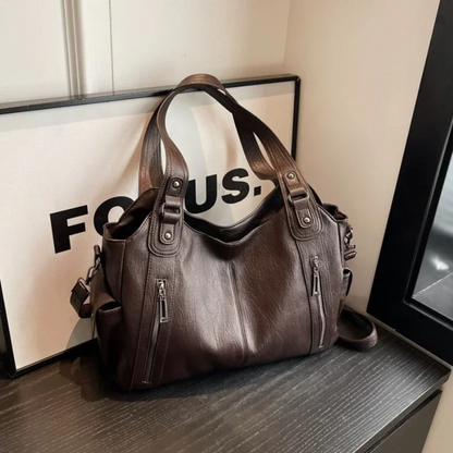 Dames Schoudertas Larissa Stijl Elegant Leer