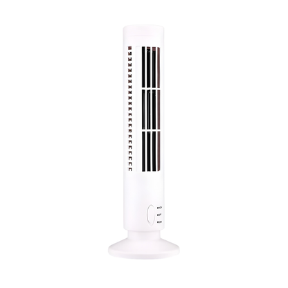 Compacte Mini-Ventilator met Bladloos Ontwerp, USB Voeding voor Bureau & Nachtkastje