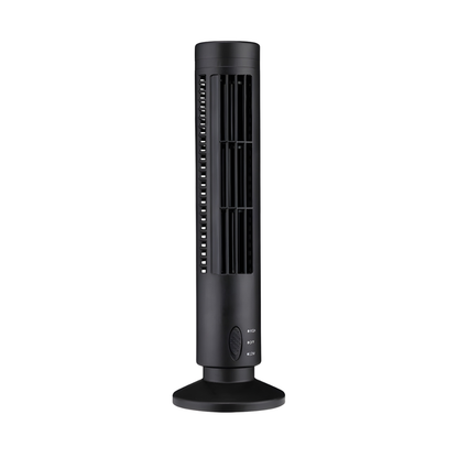 Compacte Mini-Ventilator met Bladloos Ontwerp, USB Voeding voor Bureau & Nachtkastje