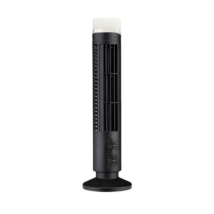 Compacte Mini-Ventilator met Bladloos Ontwerp, USB Voeding voor Bureau & Nachtkastje
