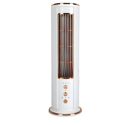 Compacte Tafelventilator USB Oplaadbaar 3 Standen Fluisterstil zonder Wieken voor Kantoor Slaapkamer