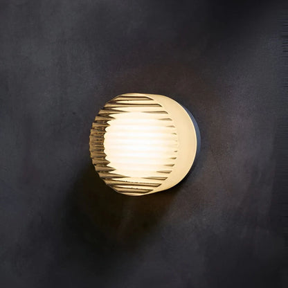 Ambrelo Wandlamp LED 13,5×8 cm Amber Slaapkamer Wandverlichting Modern Minimalistisch Scandinavisch Warm Licht Hal Woonkamer