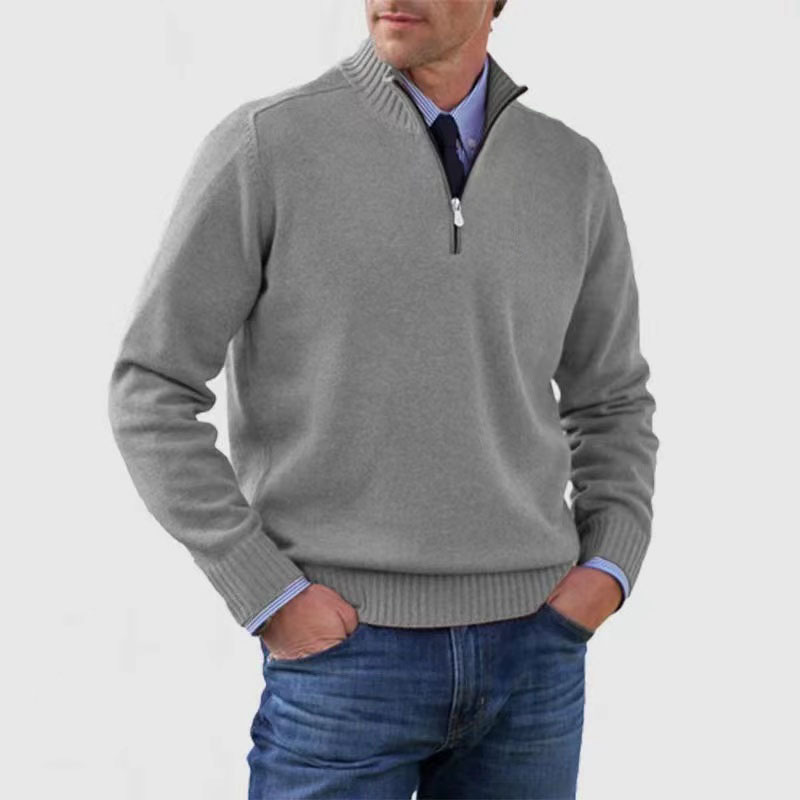 Herentrui Halve Rits Warm en Comfortabel