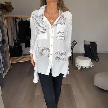 Oversize Blouse voor Vrouw Laura