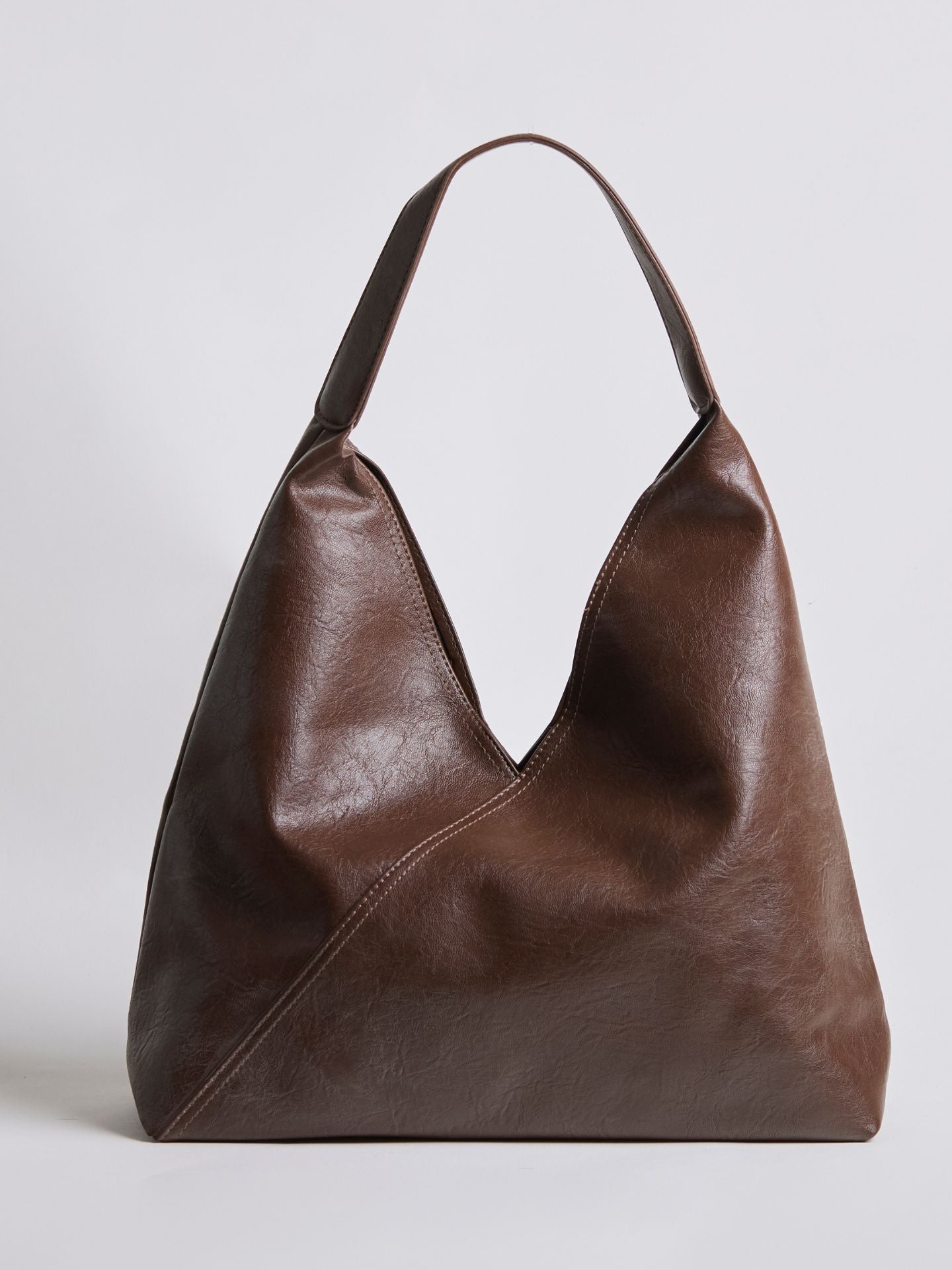 Vegan Schoudertas Elegant Duurzaam Leren Look