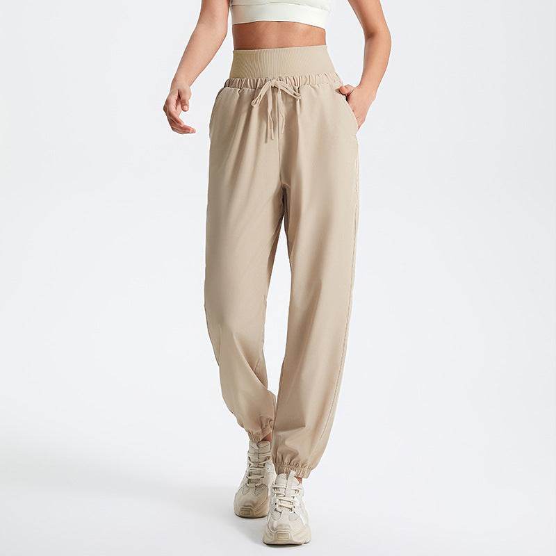 Dames Joggingbroek Comfortabel Met Zakken Hoge Taille