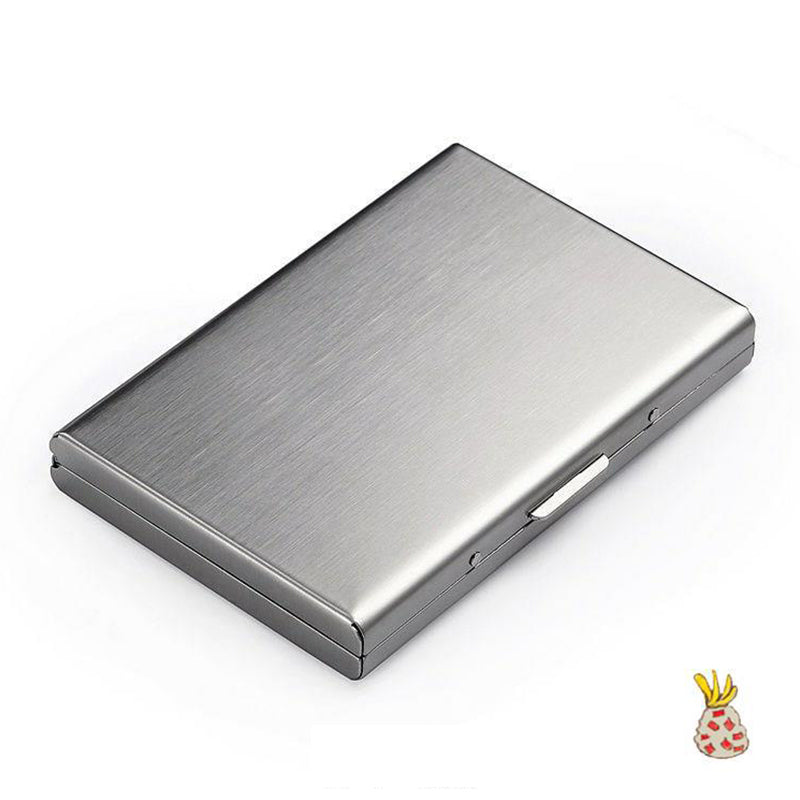 Kaarthouder met RFID-Bescherming Metalen Cardclip Zilver Zwart Goud