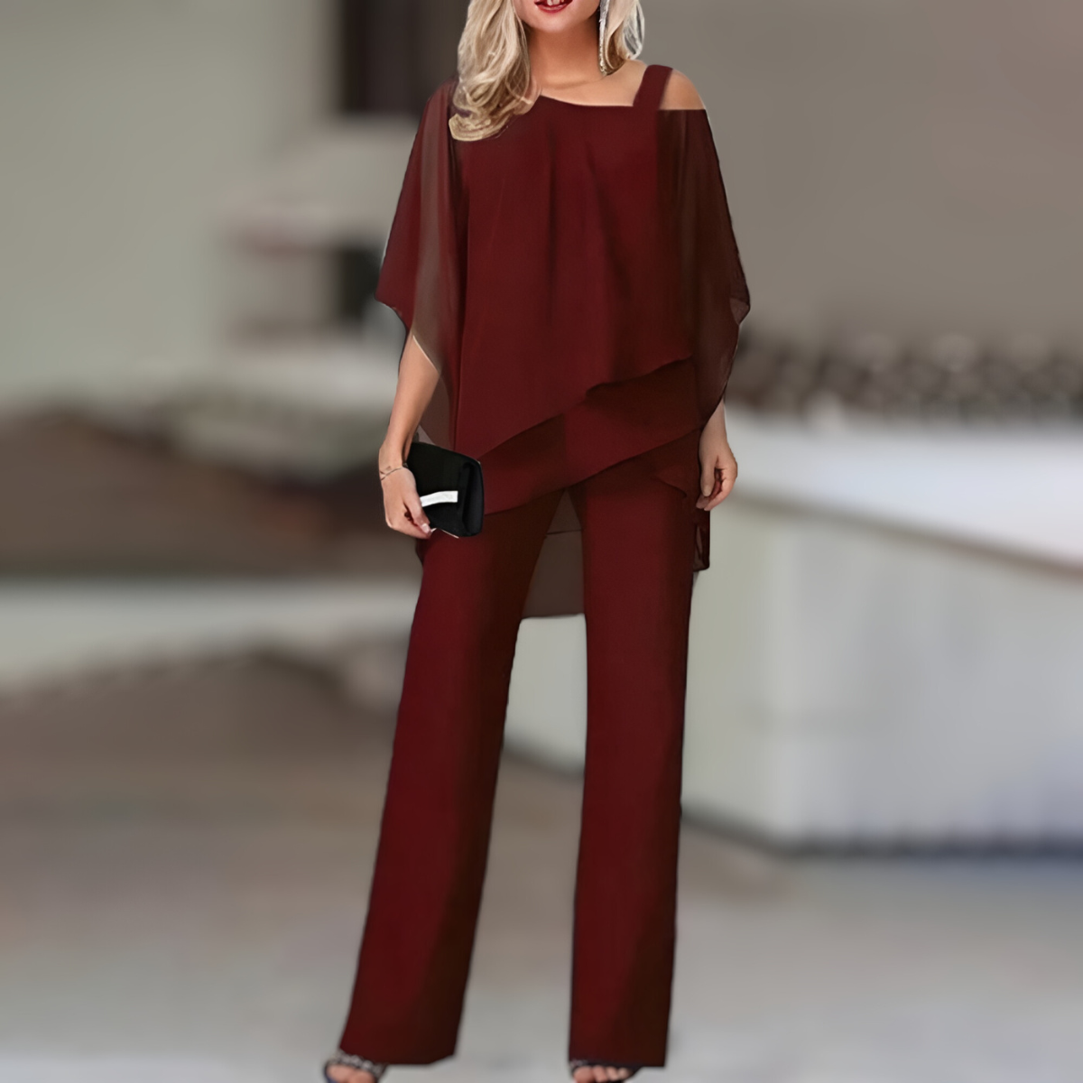 Dames Outfit 2-delig Elegante Set Kleding