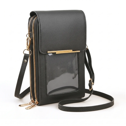 Crossbody Telefoontas met RFID-beveiliging | Waterdichte touchscreen-portemonnee | Verstelbare schoudertas voor smartphones tot 6,7 inch