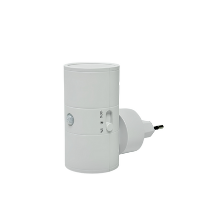 Dimbare LED Nachtlamp Stekker Wandlamp Warm Wit 3000K Slaapkamer Hal Kinderkamer Sfeerverlichting Compact