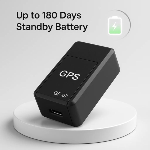 Compacte GPS-tracker Magnetisch Mondiaal Voertuigvolgsysteem Realtime Lokalisatie zonder Abonnement