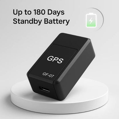 Compacte GPS-tracker Magnetisch Mondiaal Voertuigvolgsysteem Realtime Lokalisatie zonder Abonnement