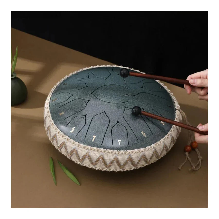 Tongue Drum Handpan Anti Stress Stalen Meditatiedrum 15cm