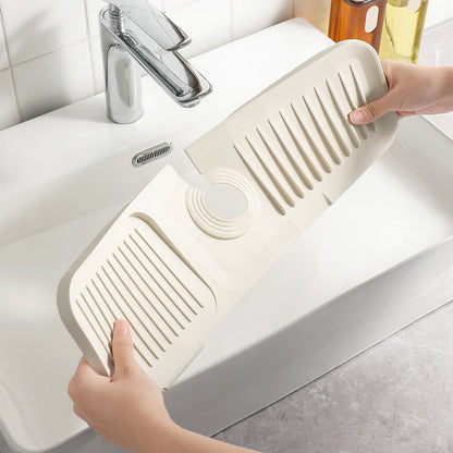 Kraanmat Siliconen Waterafvoer Anti Slip Gootsteen Bescherming Keuken Badkamer