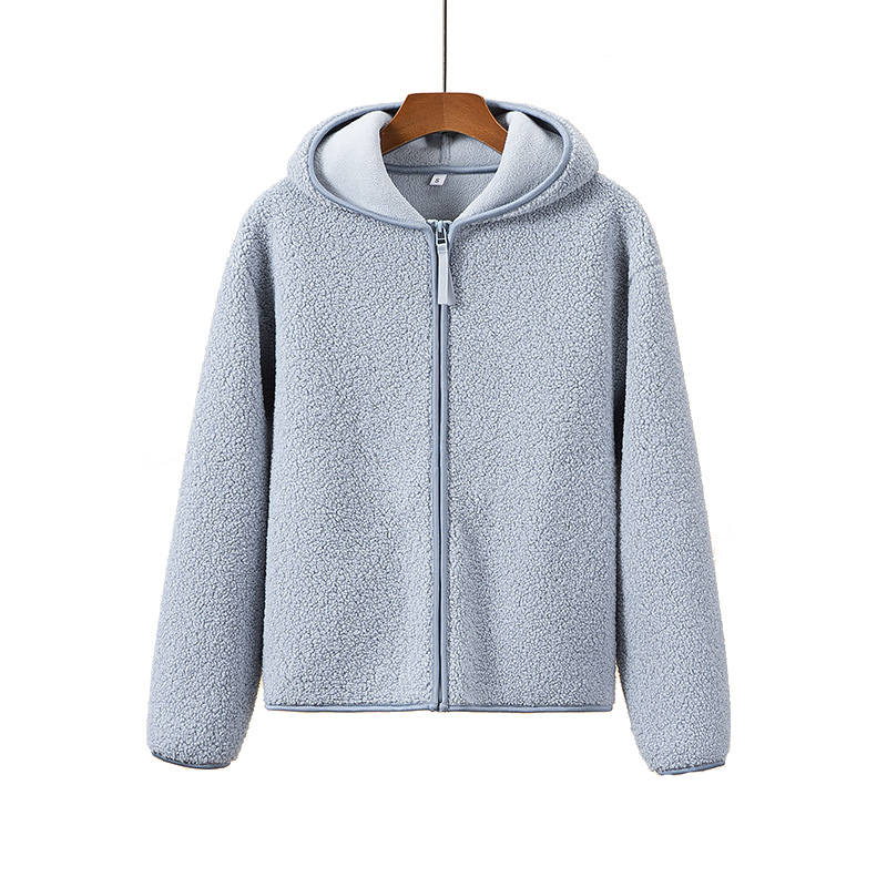 Vrouwelijke Fleece Vest met Capuchon Zacht Sherpa Jasje - StudioMarella