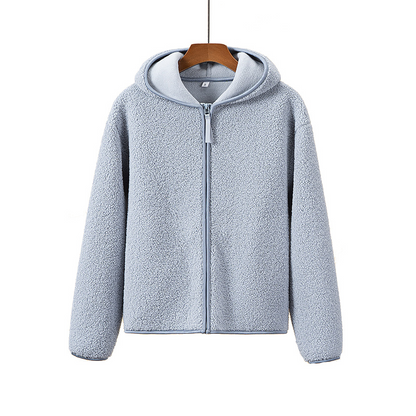 Vrouwelijke Fleece Vest met Capuchon Zacht Sherpa Jasje - StudioMarella