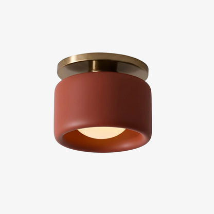 Porselein Plafondlamp Rond Modern – Zachte Sfeerverlichting voor Gang Kantoor Keuken