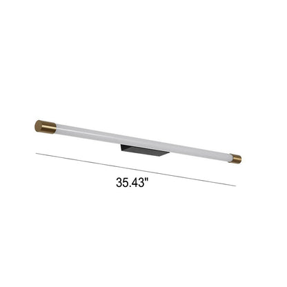 Wandlamp LED Buisvorm Aluminium Zwart Goud 40cm 60cm 90cm 120cm 150cm Woonkamer Slaapkamer Spiegellamp Lijnlamp Badkamer