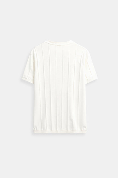 Heren T-Shirt Gestreept O-Hals Klassiek Casual