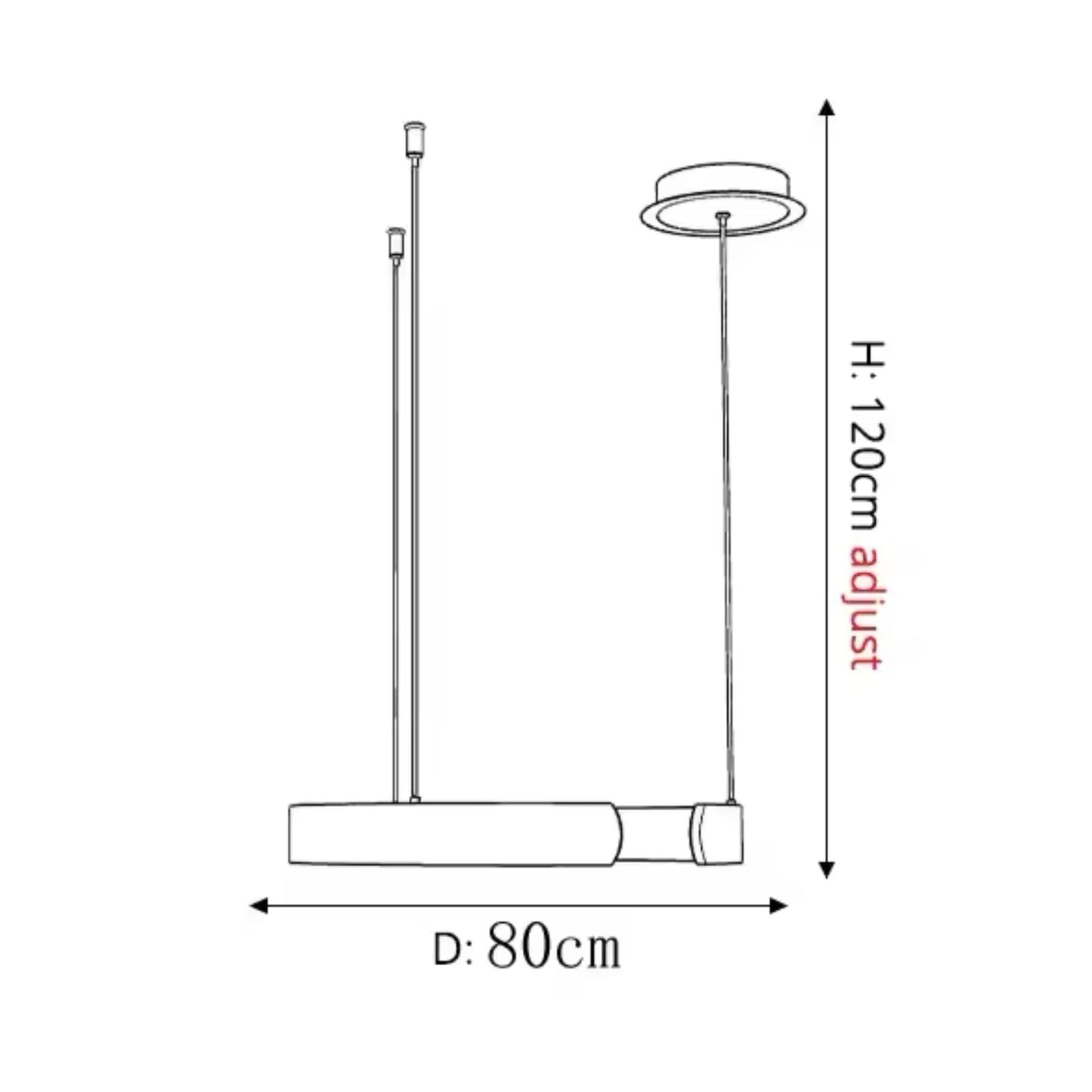 Ronde LED Hanglamp Meerdere Maten Eettafel Woonkamer Design Ringlamp Modern