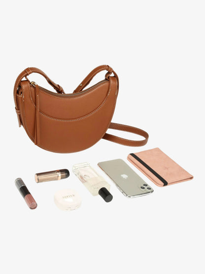 Kwastje Crossbody-Tas met Verstelbare Schouderriem