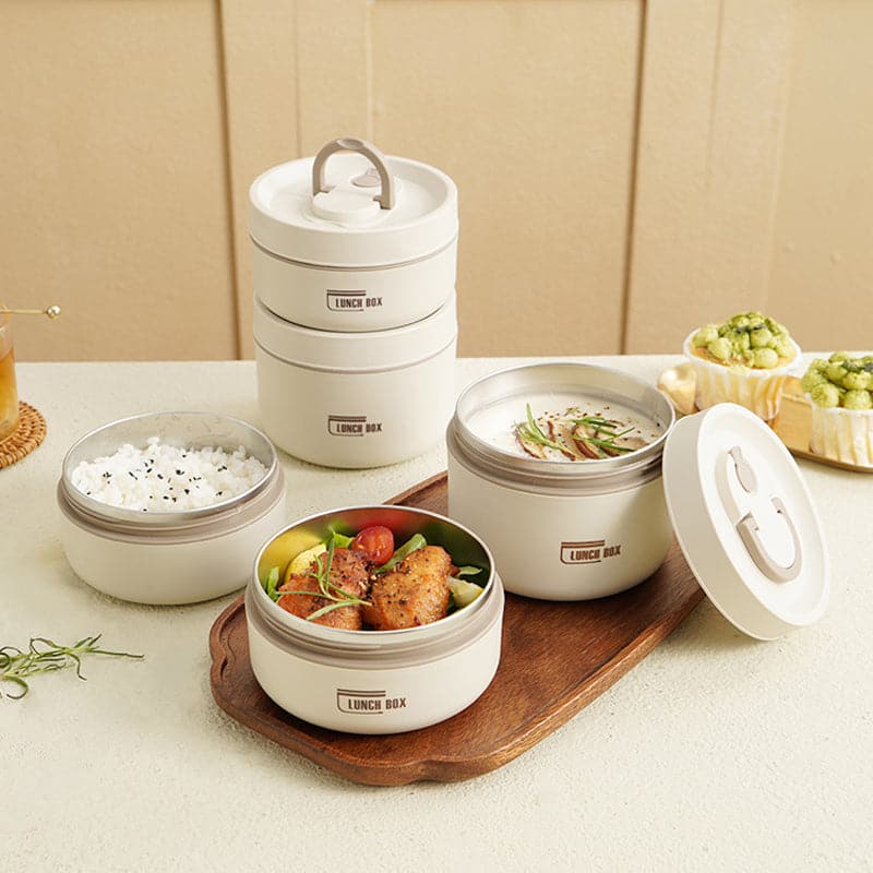 Thermische Lunchbox – Warmhoud Lunchbox van RVS voor Werk, School & Onderweg