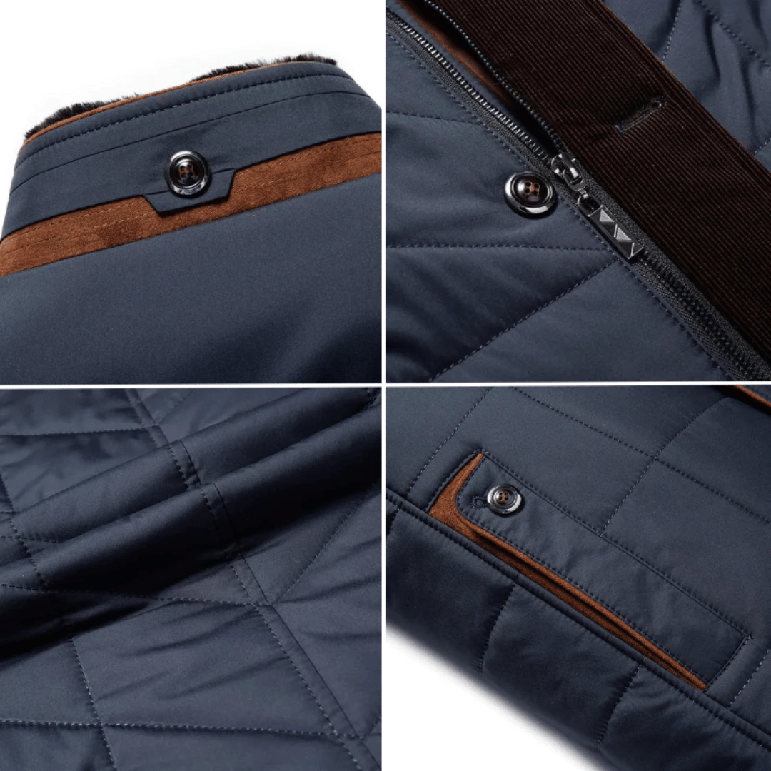 Elegante Mannenjas Giovanni Italiaanse Stijl