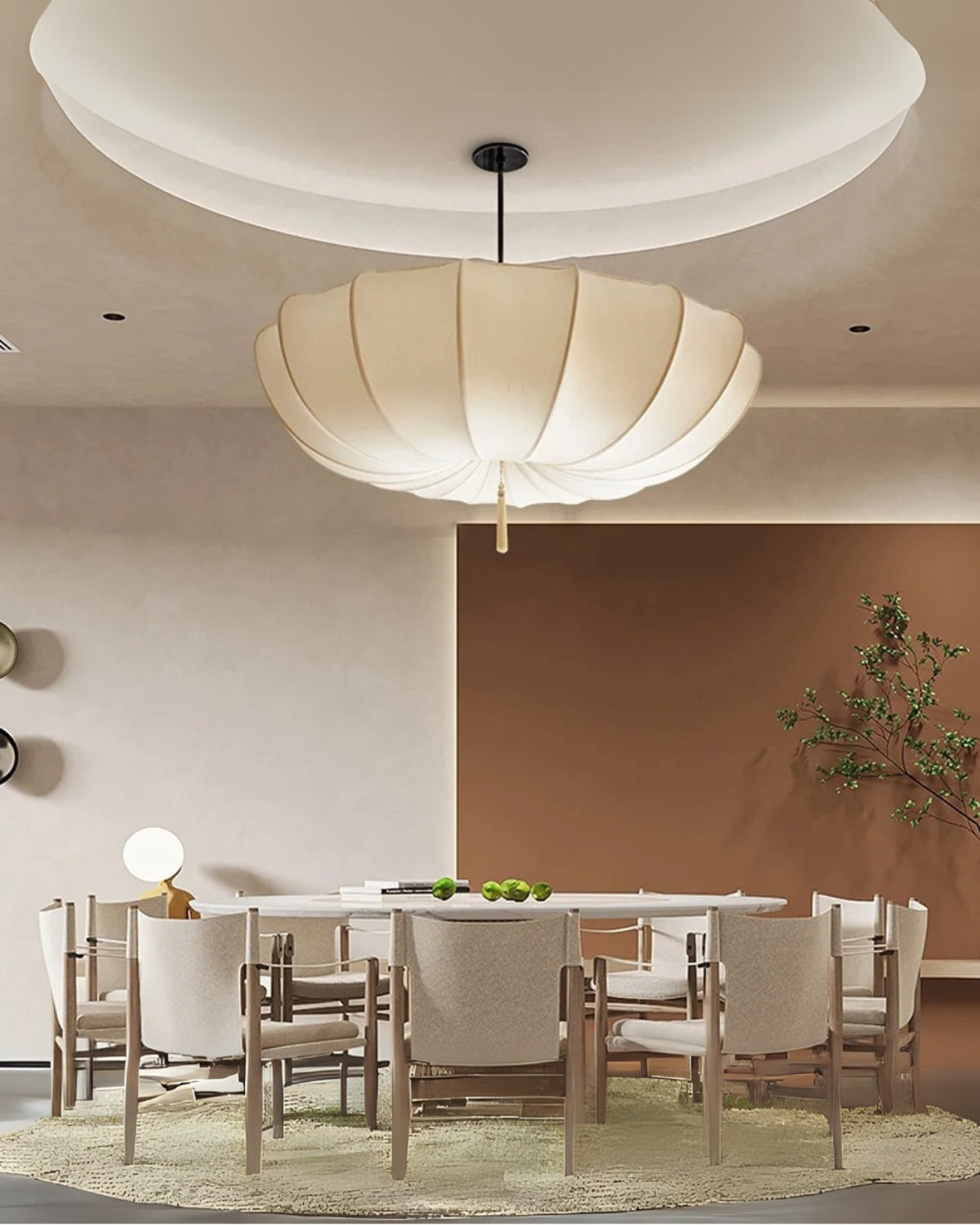 Luxe Wolkvormige Plafondlamp Met Zachte Sfeerverlichting In Frans Design